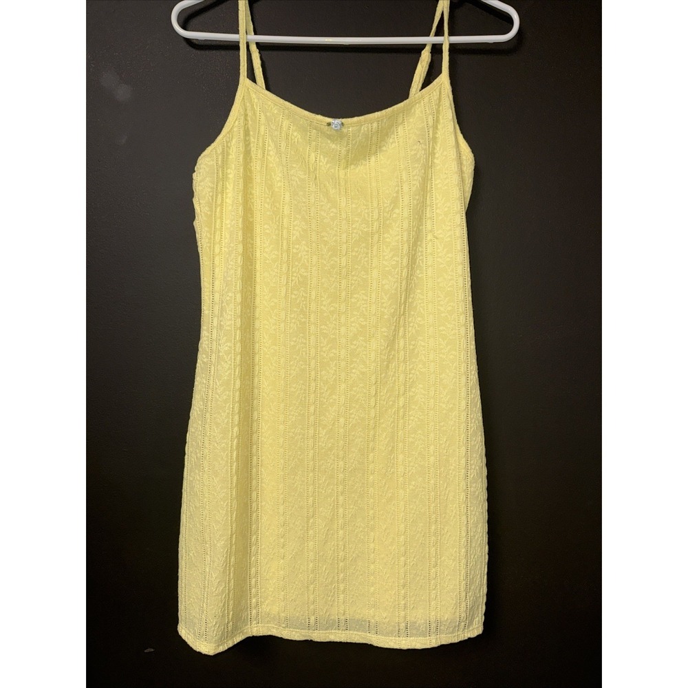 Wild Fable Light Yellow Womens Dress Size L